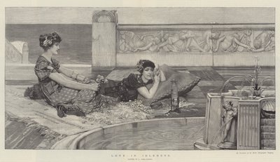 Boşlukta Aşk by Lawrence Alma Tadema