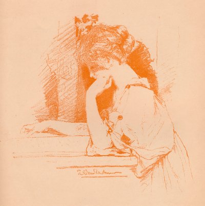 Bir Kızın Kroki, c1885, 1896 by Lawrence Alma Tadema