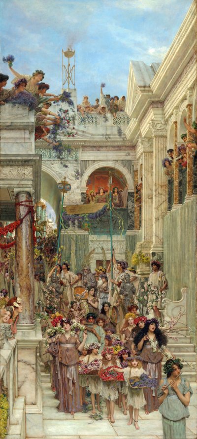 Bahar by Lawrence Alma Tadema