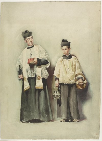 Rahip ve Çocuk by Lawrence Carmichael Earle
