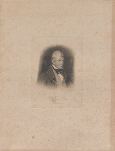 Tarihsel romancı ve şair Sir Walter Scott