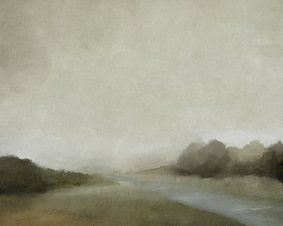Lovers Creek, c.2023 (karışık teknik) by Leah Straatsma
