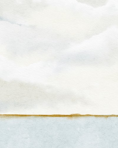 Rıhtımdan Sabah Manzarası, c.2019 (suluboya) by Leah Straatsma