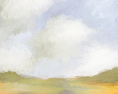 The Plateau, c.2020 (karışık teknik) by Leah Straatsma