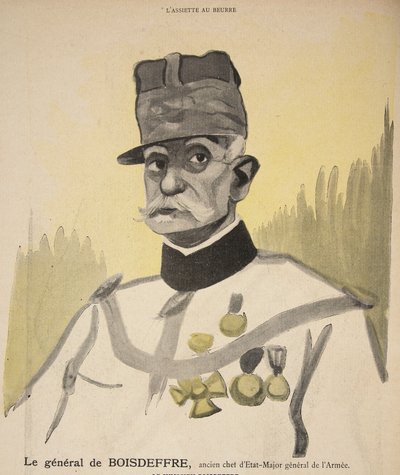 General Boisdeffre, eski Savunma Kurmay Başkanı, 