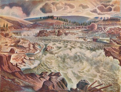 Şelale, c1900 1935. by Leander Engstrom