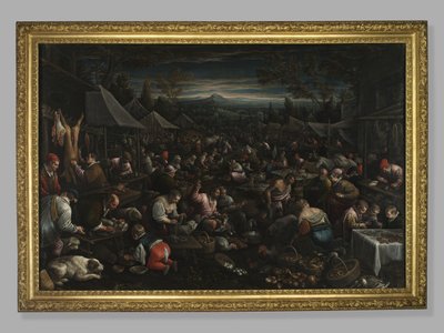 Küçük Pazar, c.1580-82 by Leandro da Ponte Bassano