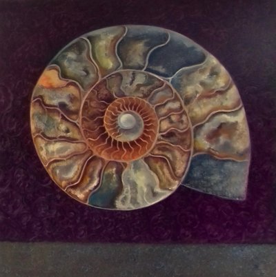 Ammonit, Macenta, 2021 by Lee Campbell
