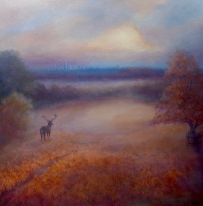 Şehir Manzaralı Richmond Park, 2020 by Lee Campbell