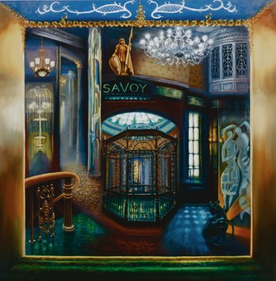 Savoy Hotel, 2010 Savoy iç mekanı, Kaspar the Cat by Lee Campbell