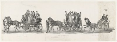 Konsere davet, balo ve sarhoş öğrenciler, 1835 Inteekening