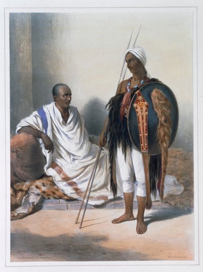 Habeş rahip ve savaşçı, 1848 by Lemoine