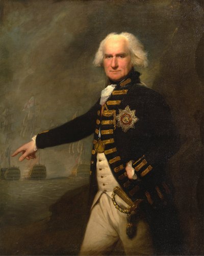 Amiral Lord Bridport by Lemuel Francis Abbott