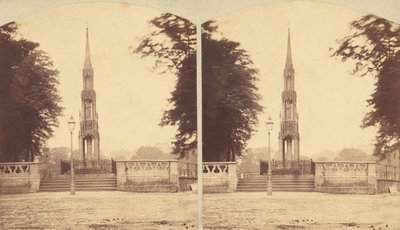 İngiliz Anıtları, Anıtları ve Mezarlarının 8 Erken Stereograf Görünümü Grubu, 1850