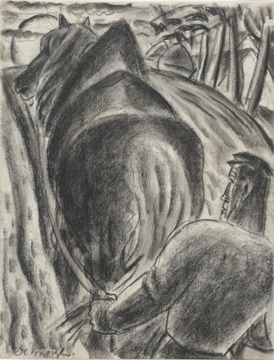 Sabah (nesnedeki başlık) by Leo Gestel (signed by artist)