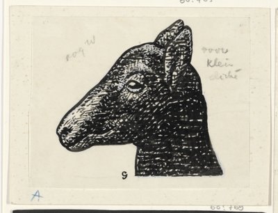 Kuzu başı by Leo Gestel (signed by artist)