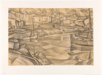 Mallorca - 1914 (nesne üzerindeki orijinal başlık) by Leo Gestel (signed by artist)