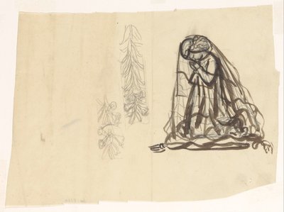 Dua eden kız ve süs by Leo Gestel