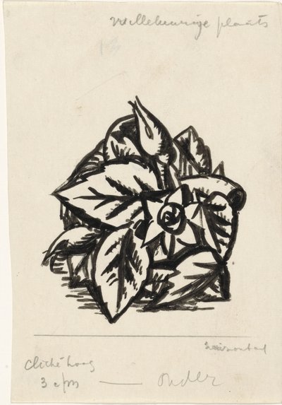 Çiçekler by Leo Gestel