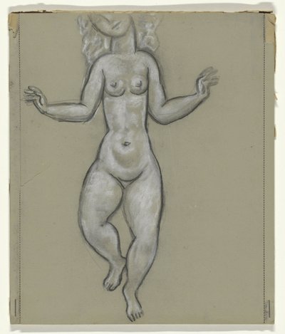 çıplak kadın dans by Leo Gestel