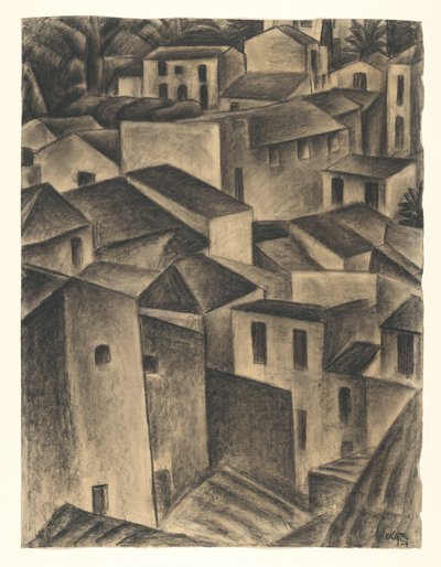 Bir İtalyan köyünde yüz by Leo Gestel