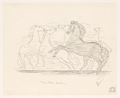 at sürüsü by Leo Gestel