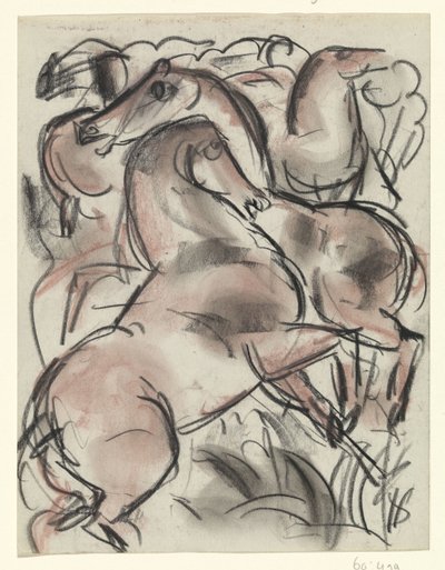 Doğada atlar by Leo Gestel