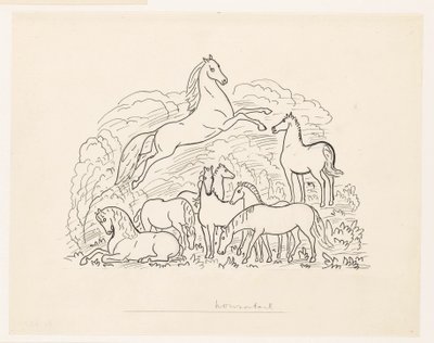 Sekiz atlı çalışma sayfası by Leo Gestel