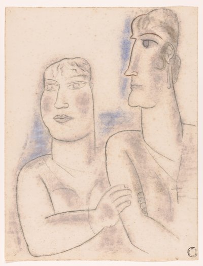 İki kadın by Leo Gestel