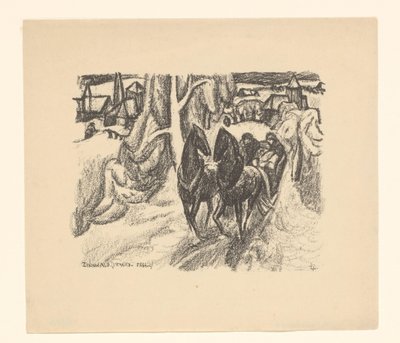 Zinnwald (Ertsgebergte) (nesne üzerindeki orijinal başlık) by Leo Gestel