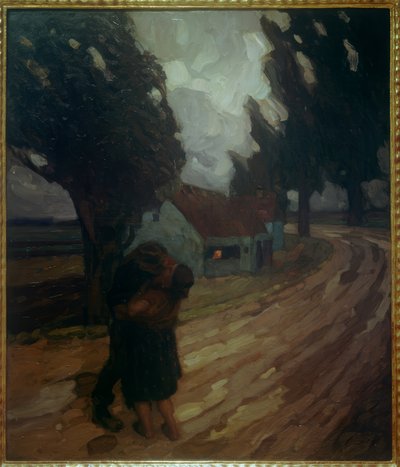 sonbahar fırtınası by Leo Putz