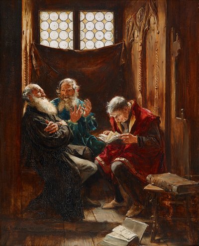 fikir ayrılıkları by Leo Reiffenstein