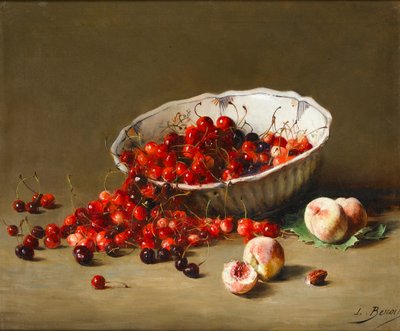 Bir Kase Kiraz, c.1900 by Leon Alfred Benoit