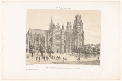 Orléans Katedrali'nin görünümü (kuzey tarafı) Côté septentrional de la cathédrale à Orléans (nesne üzerine başlık) Çağdaş Fransa (dizi başlığı) La France de nos jours (nesne üzerine dizi başlığı) by Leon Auguste Asselineau