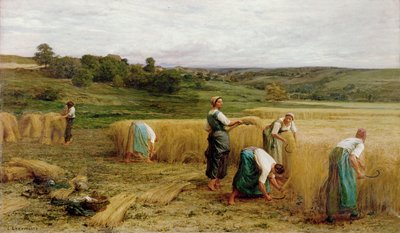 Hasat, 1874 by Leon Augustin Lhermitte