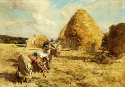 Toplayıcılar, 1912 by Leon Augustin Lhermitte