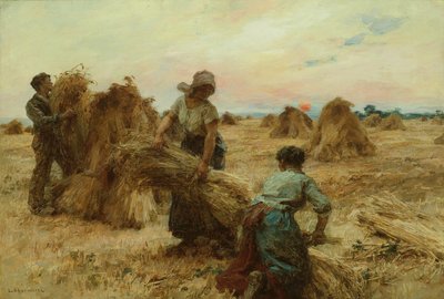 biçerdöverler by Leon Augustin Lhermitte
