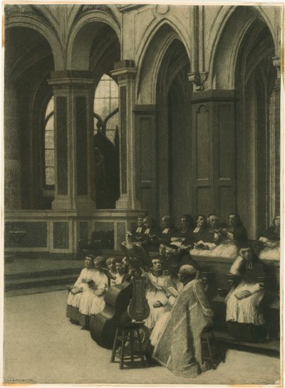 kürsü by Leon-Augustin Lhermitte