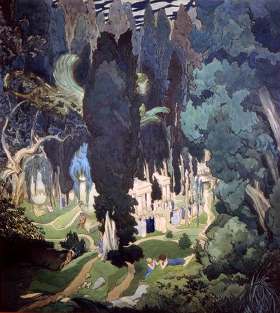 Elysium, 1906. by Leon Bakst