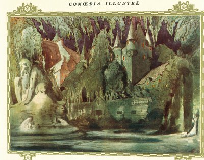 Fransa, Paris, Mütevazı Petrovic Musorgskij'in Boris Godunov'dan Sahnesi by Leon Bakst