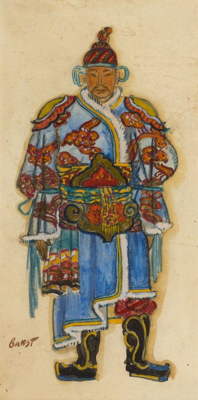 Oryantal Kostüm tasarımı by Leon Bakst