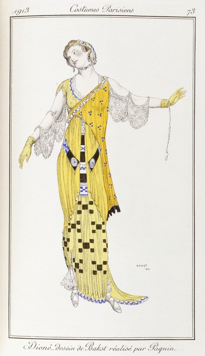 Paris kıyafetleri: Bakst
