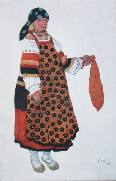 Köylü kadın. Paris
