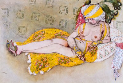 Sarı Sultan, 1916. by Leon Bakst