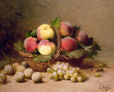 Meyve natürmort by Leon Charles Huber