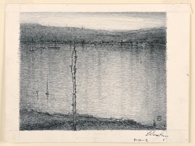 Nehrin Karşısında Görüntüle by Leon Dabo