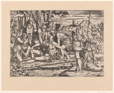 Adonis'in ölümü by Leon Davent