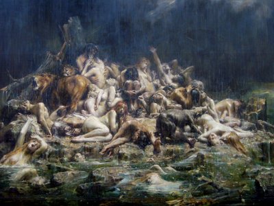 Tufan by Leon Francois Comerre