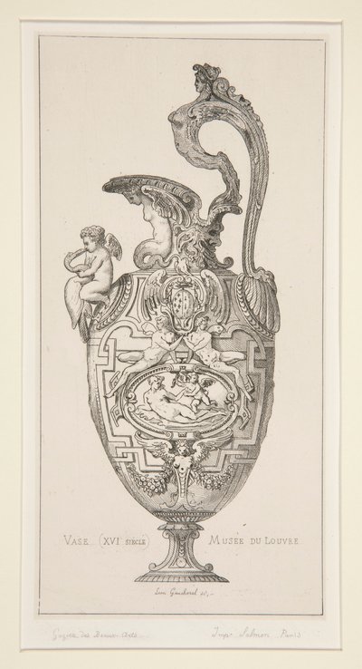 Vazo (XVI. Yüzyıl) Louvre Müzesi by Leon Gaucherel