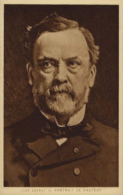 Louis Pasteur (1822-1895), Fransız kimyager ve mikrobiyolog by Leon Joseph Florentin Bonnat